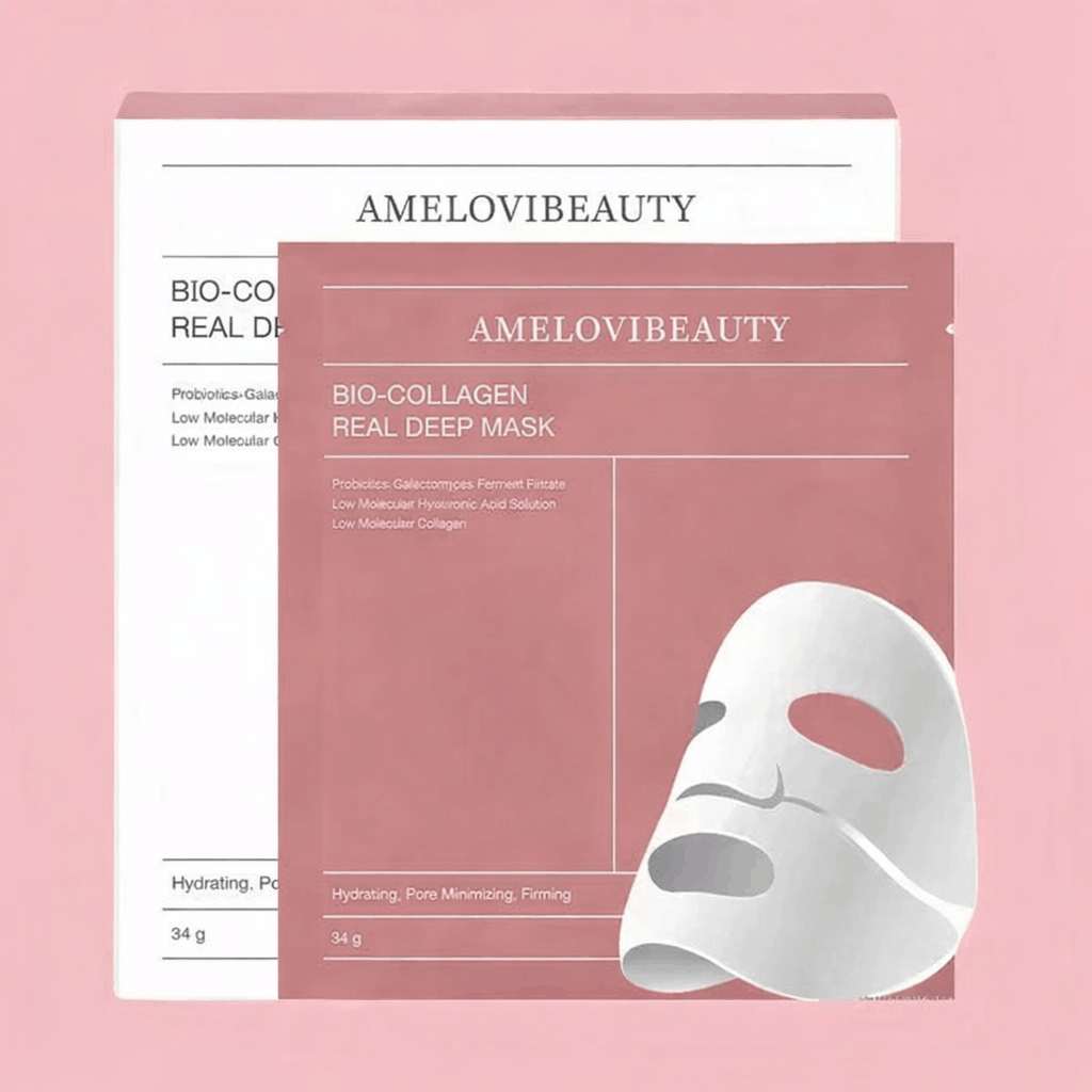 4 Masques au Collagène BIO