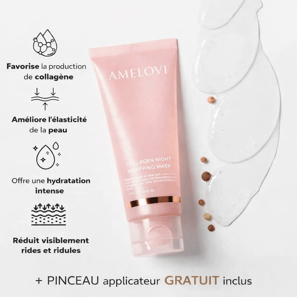 AmeloviBeauty- Masque au Collagène Biologique
