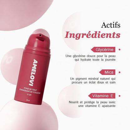 Amelovi® Fond de teint qui s'adapte à la carnation
